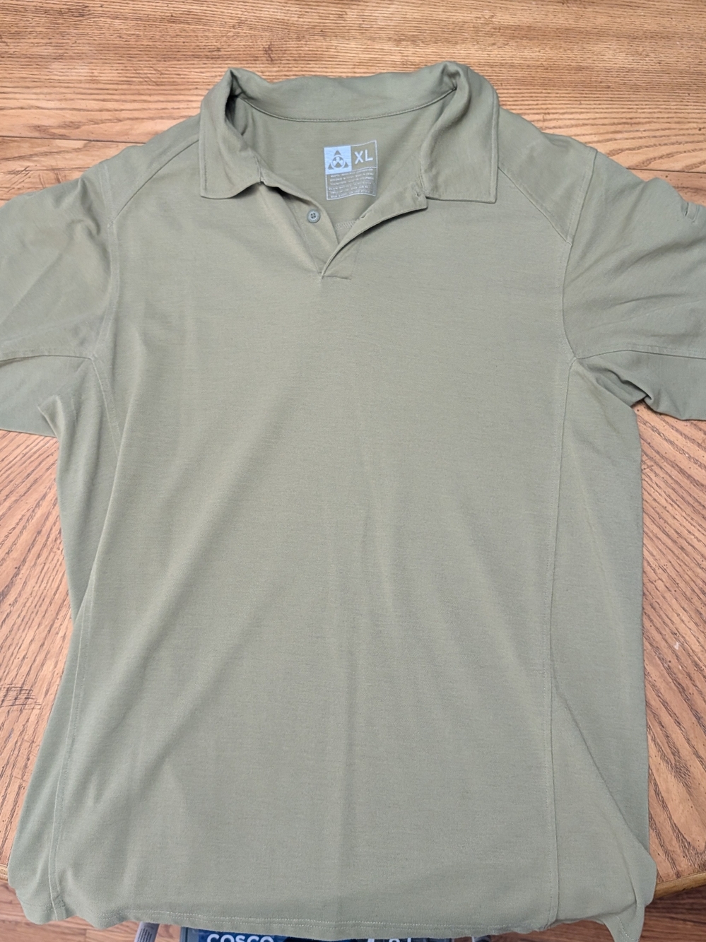 Men's Olive Green Magpul Polo Shirt Tactical Type Short Sleeve